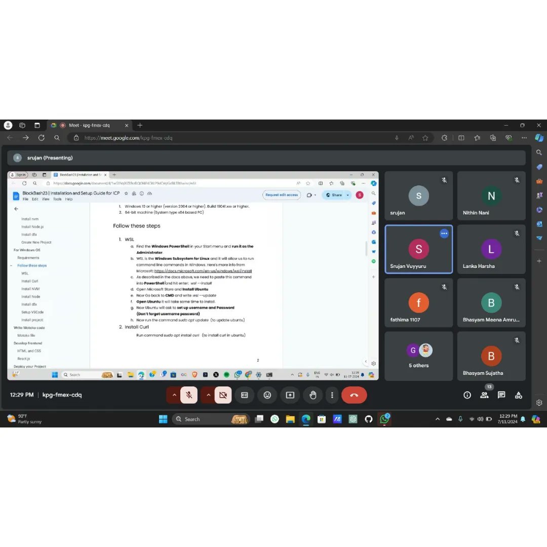 crewsphere12059's tweet photo. crewsphere_mict Had an amazing time hosting our online ICP Developer Workshop!

Participants learned how to install and set up projects in Visual Studio Code, equipping them with essential skills for their coding journey.
#ICPWorkshop #DeveloperCommunity #crewsphere https://t.co/f8F8t8uwkI