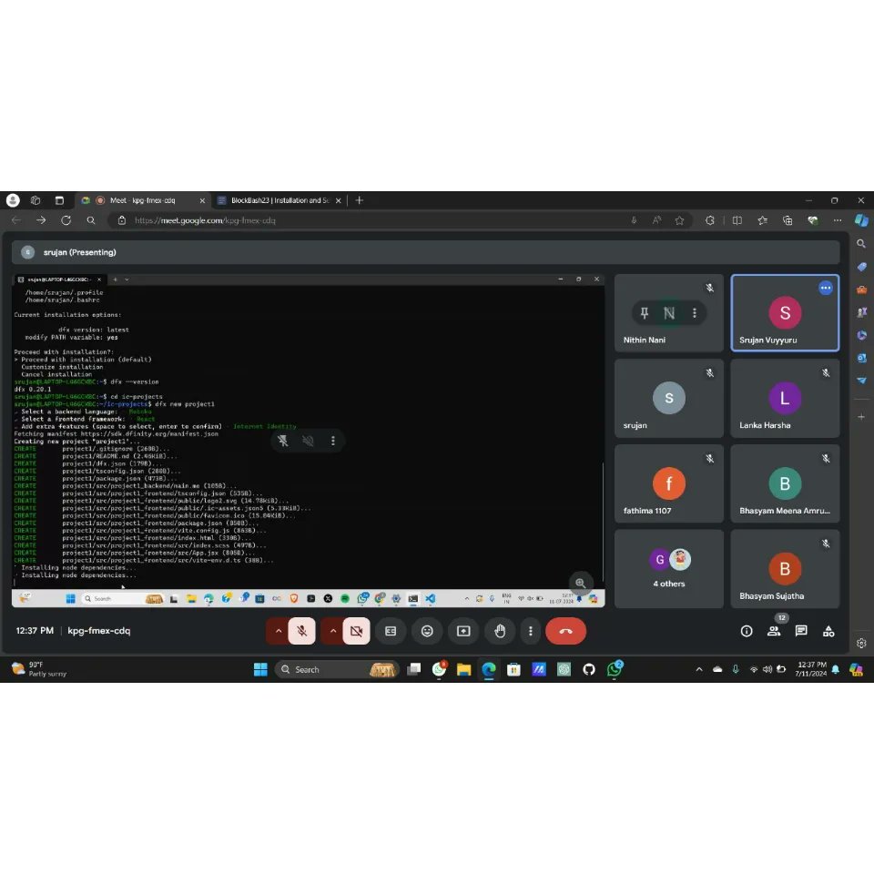 crewsphere12059's tweet photo. crewsphere_mict Had an amazing time hosting our online ICP Developer Workshop!

Participants learned how to install and set up projects in Visual Studio Code, equipping them with essential skills for their coding journey.
#ICPWorkshop #DeveloperCommunity #crewsphere https://t.co/f8F8t8uwkI