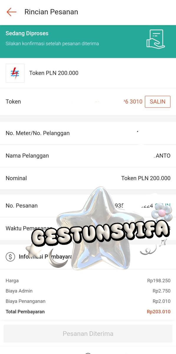 Done🌟
Akulaku via tagihan
Akulaku via token
Spaylater via token
Spaylater via token
#zonauang #Zonajajan