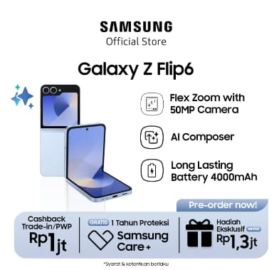 taqi0310's tweet photo. @LazadaID pngen bgt punya soalnya aq Excited banget pengen cobain langsung fitur Galaxy AI nya
#GalaxyZFold6 dan #GalaxyZFlip6 Terbaru! #LazadaID
#LazadaGiveaway https://t.co/aVYrHsYK31