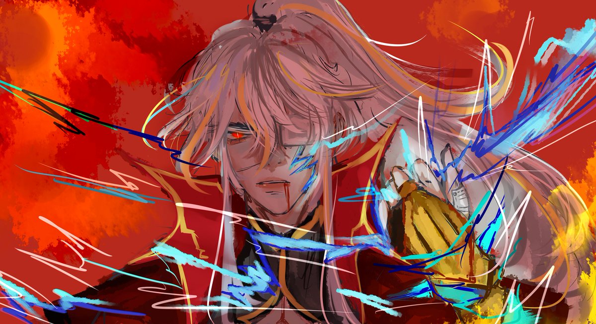 MorningLight07's tweet photo. My thoughts of making this was like what if alpha uses her fist to punch out lighting instead of manifesting it through sword 👉👈
#pgr #战双帕弥什 #パニグレ #pgrfanart #punishinggrayraven #alpha #pgralpha #fanart #digitalart https://t.co/j6LQ60URe5