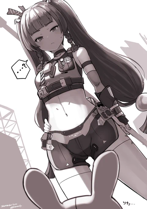 青衣らくがき #zzzero #ゼンゼロ 