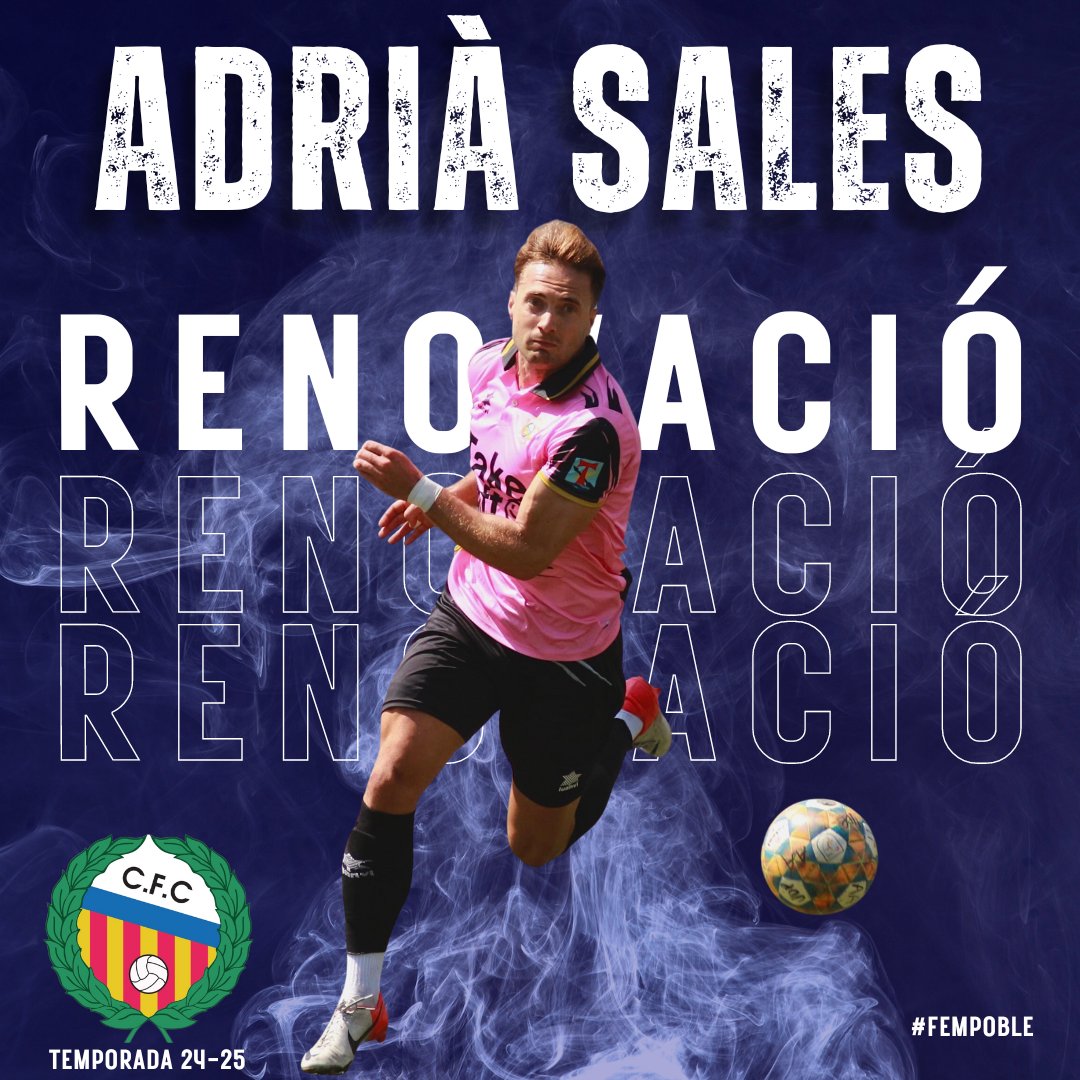 cfcanonja's tweet photo. 1er EQUIP | ✍️🏼 RENOVACIÓ
L'Adrià ha sigut important als èxits més recents del club, aportant la seva experiència i compromís tant dins com fora del terreny de joc
Estem molt contents que comenci la seva quarta temporada quan, en teoria, només venia per una😂
Som-hi Adrià! 💪🏼 https://t.co/AbCvOYXycB