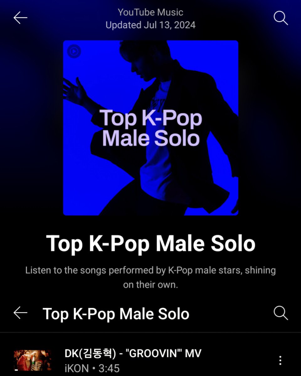 ElysianDonghyuk's tweet photo. #DK on YOUTUBE MUSIC Playlist

Top K-Pop Male Solo - GROOVIN' MV
🎧https://t.co/eMunkYGfR2

@D_dong_ii #DONGHYUK #NAKSEO https://t.co/DXX2Obme65