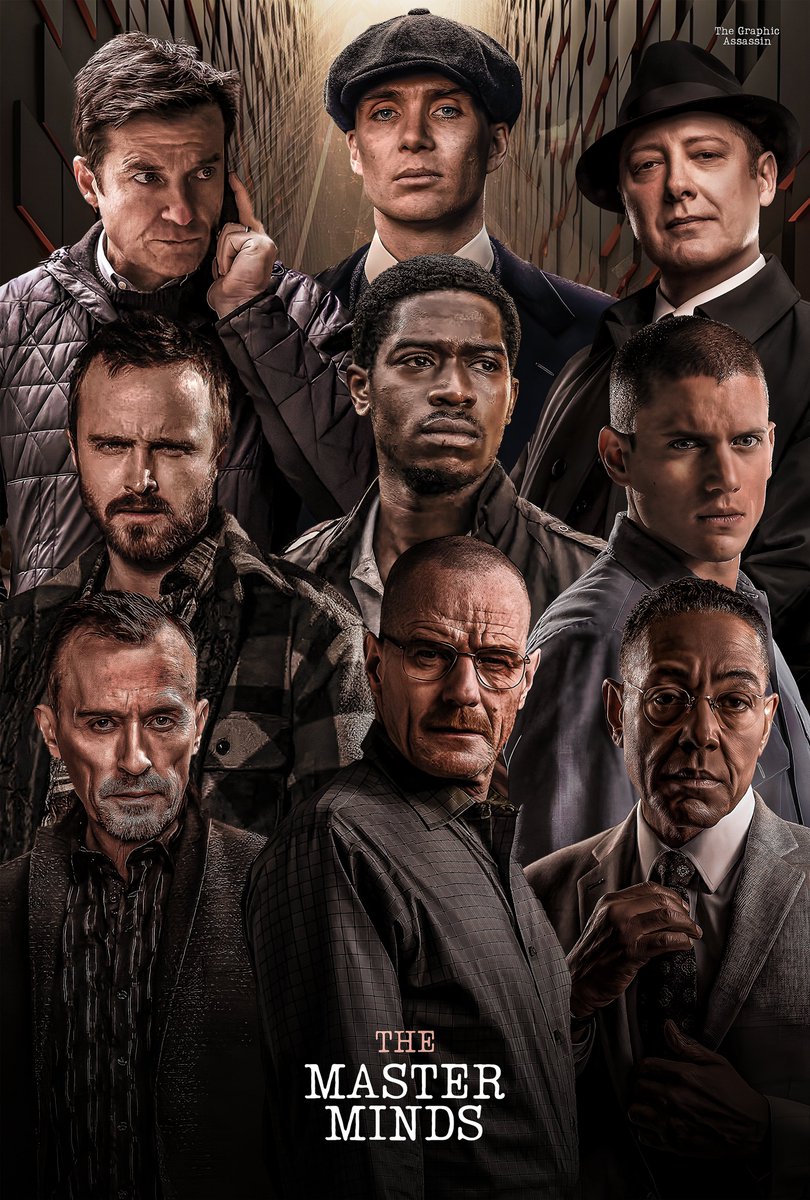 noble_tga's tweet photo. Sorry I’m late, but I had to jump on this!
What if it was a movie?

I give you, “The Masterminds🎥”

W/ Franklin Saint| Marty Byrde | T-Bag | Raymond Reddington | Walter White | Jesse Pinkman | Gus Fring | Tommy Shelby | Michael Scofield

Designed by me🥷🏾
@gyaigyimii @Photoshop https://t.co/FvPjSmPD38