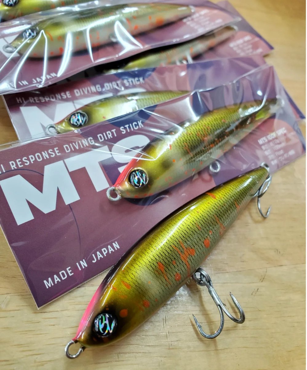 pskizutw's tweet photo. Mtstick"BloodyAYU"
入荷しました‼️
オンラインshopでは本日19時から販売させて頂きます☺️
少量の為お早めに💨
https://t.co/6qlGosJRi3
@obasslive_view
#pskizu
#激流対応ペンシル
#オーバスライブ
#mtstick
#mtスティック
#pskizuオリジナルカラー
#BloodyAYU
#ブラッディアユ
#バスフィッシング https://t.co/xcjLTttcc4