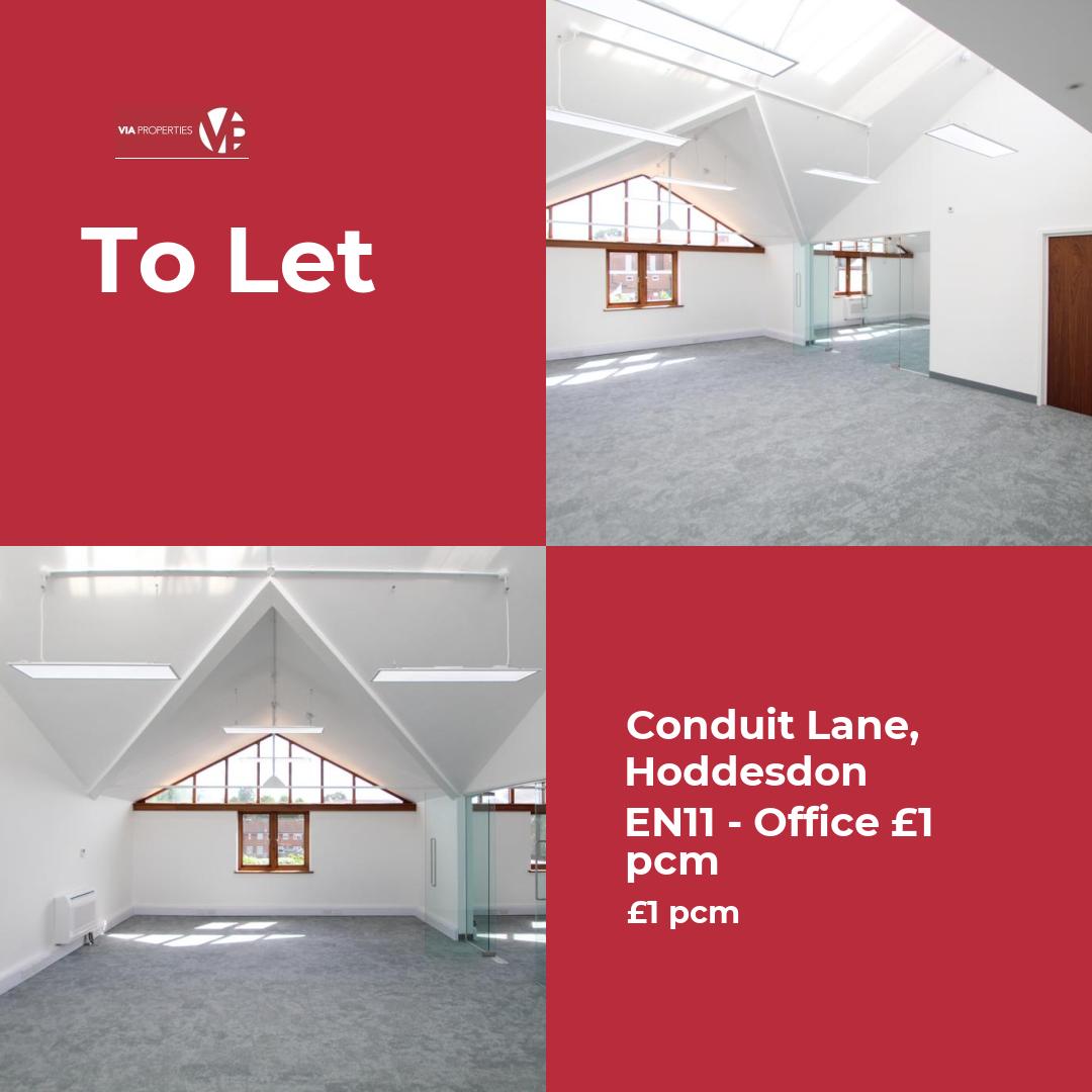 PropertiesByVia's tweet photo. 🏠 To Let Office £1 pcm 

🔗 https://t.co/PLvozA3LBv

Contact us for more information!
📧 enquiries@viavia.co.uk
📞 01992 443399 https://t.co/QRvqUoyf0G