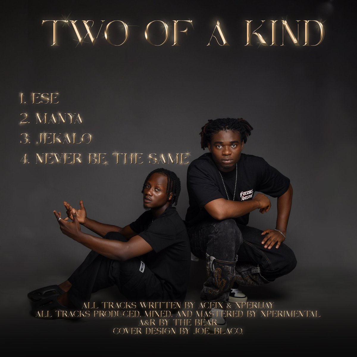 Aceix_'s tweet photo. It is with great joy that I announce a project by Aceix &amp; Xperijay - TWO OF A KIND. a beautiful collaboration that blends their unique styles into a powerful artistic journey. Out on July 17th! Kindly Pre-save with the link below and stay tuned ✌🏿❤️  https://t.co/Gs8ij0RhrG https://t.co/OKnWoyJQzv