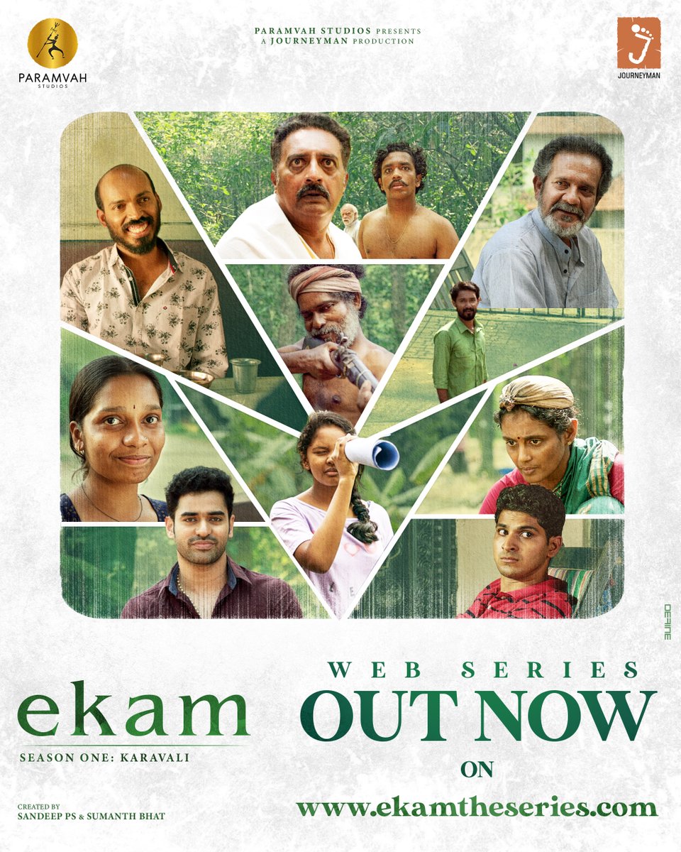 The Wait is Over!!! 
#Ekam is now live on ekamtheseries.com

<a href="/ParamvahStudios/">Paramvah Studios</a> <a href="/teamjourneyman/">JourneyMan</a> <a href="/rakshitshetty/">Rakshit Shetty</a> #SumanthBhat <a href="/sandeep_ps5/">Sandeep P S</a> <a href="/AaronMac05/">Aaron Ajith</a>