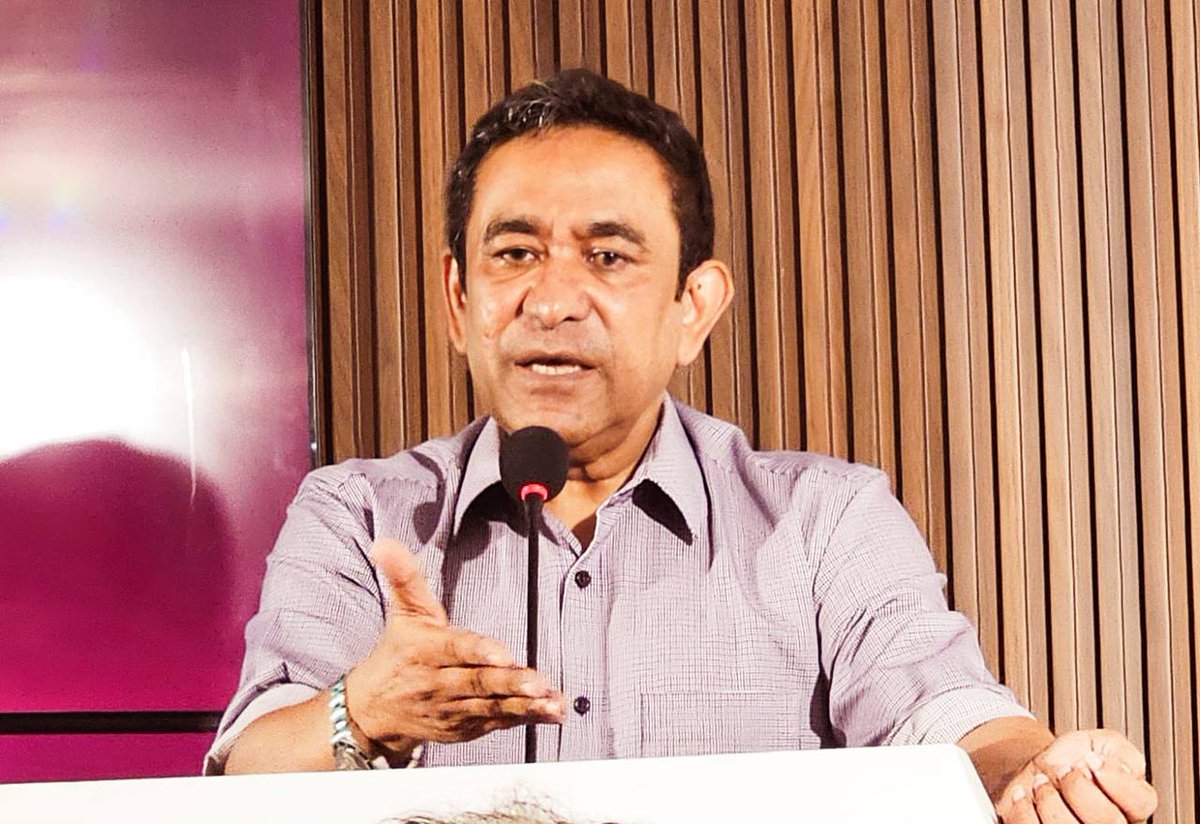 އިންޑިއާއިން އަދިވެސް އަންނަނީ ރާއްޖެ ބުލީ ކުރަމުން: ޔާމީން -  fikuru.online/?p=218 --Select--