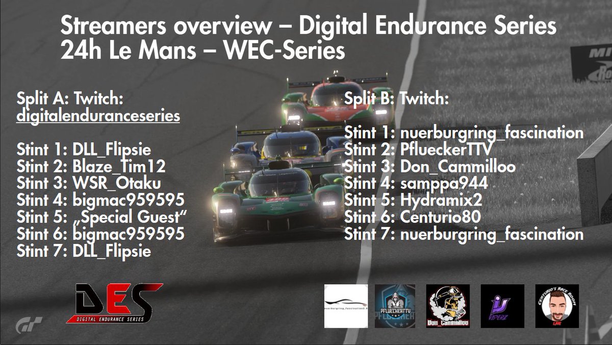 DES - Digital Endurance Series tweet media