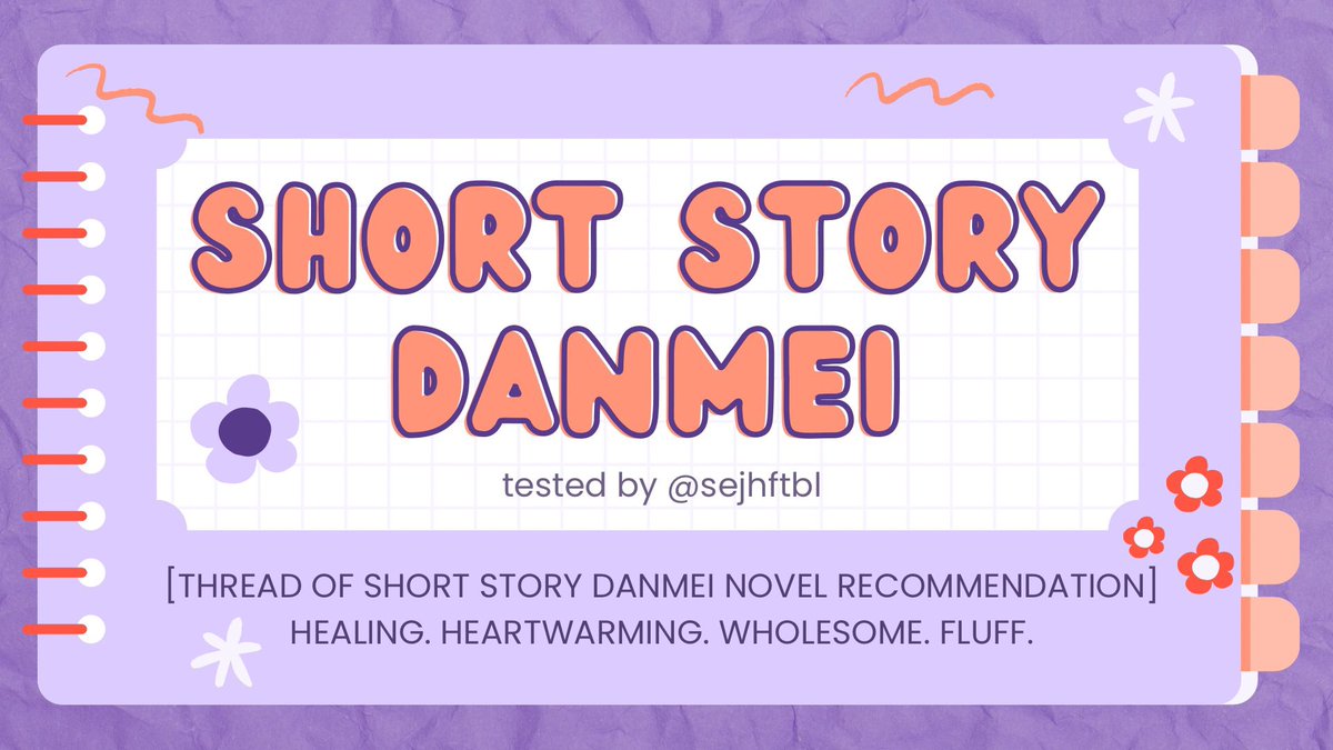 avearchv's tweet photo. ⠀  『 A THREAD OF HEALING (WHOLESOME, FLUFF, HEARTWARMING) SHORT STORY DANMEI NOVELS RECOMMENDATION WITH COMPLETE TRANSLATIONS 』 https://t.co/MVBL12DlK4