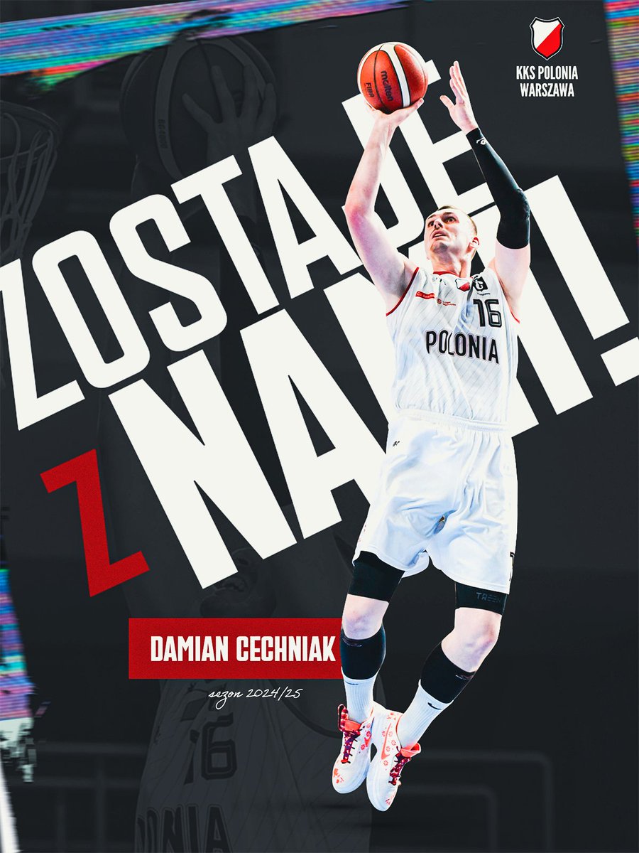 kkspolonia's tweet photo. 𝐃𝐚𝐦𝐢𝐚𝐧 𝐂𝐞𝐜𝐡𝐧𝐢𝐚𝐤 przedłuża kontrakt! 📝
Z radością informujemy, że Damian Cechniak, najlepszy zbierający i blokujący gracz pierwszej ligi, ponownie zagra w barwach KKS Polonia Warszawa w nadchodzącym sezonie.
----
📷Więcej przeczytacie tutaj: https://t.co/i2qIaHOXSR https://t.co/Fwc7x5Yf3q