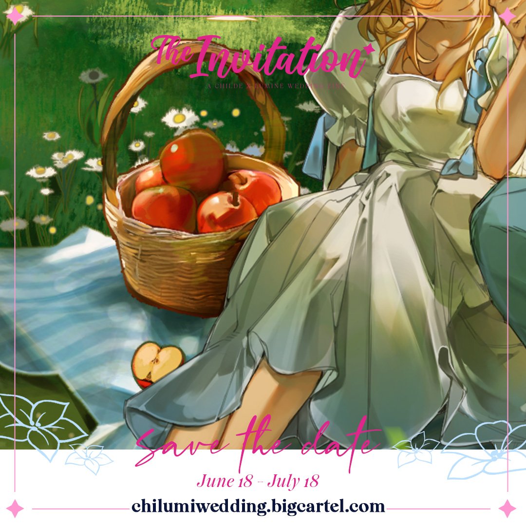 a little sneak peek of my preview <a href="/ChilumiWedding/">The Invitation: A Chilumi Wedding Zine</a> 🩷🌷

its filled with lots of gorgeous chilumi, please make sure to check out the shop - preorders are still open!!!🫶🎀

chilumiwedding.bigcartel.com