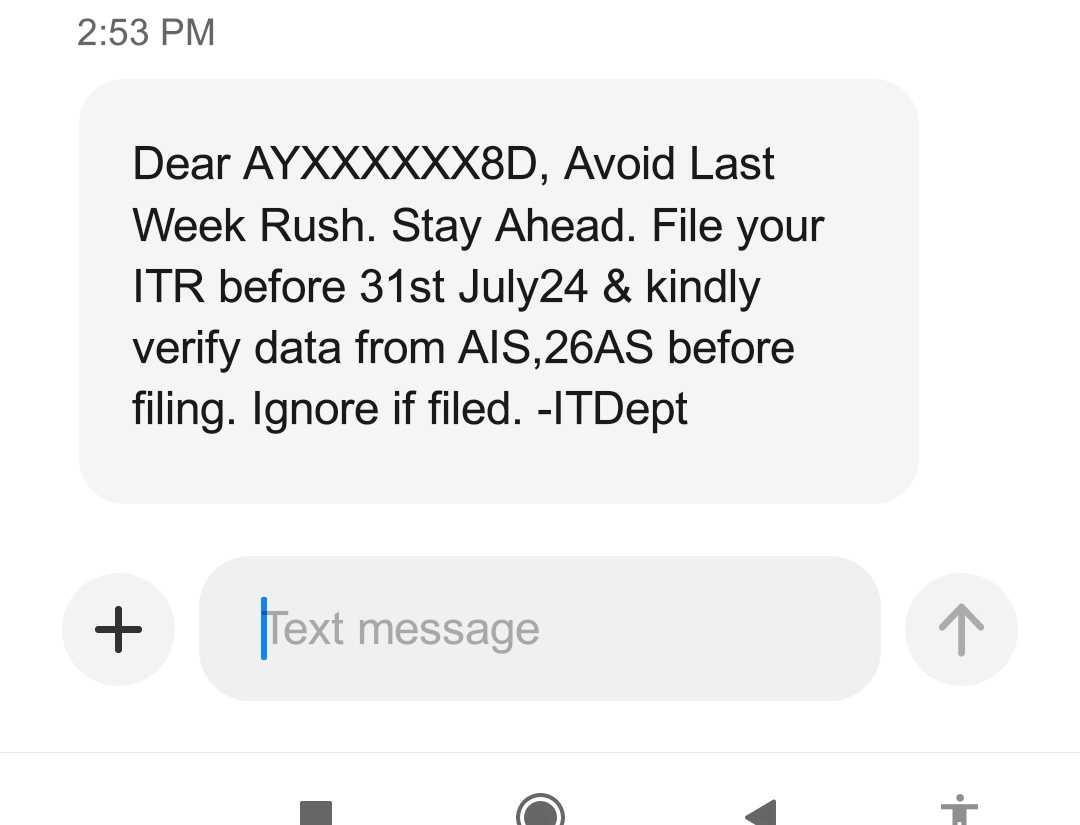 rohitjain2021's tweet photo. Dear @IncomeTaxIndia 
Din me 3 reminder bhej rahe ho
Par portal tumhara chal nahi raha hain

Hum log kya kya kare?? https://t.co/MlrJTv51qv