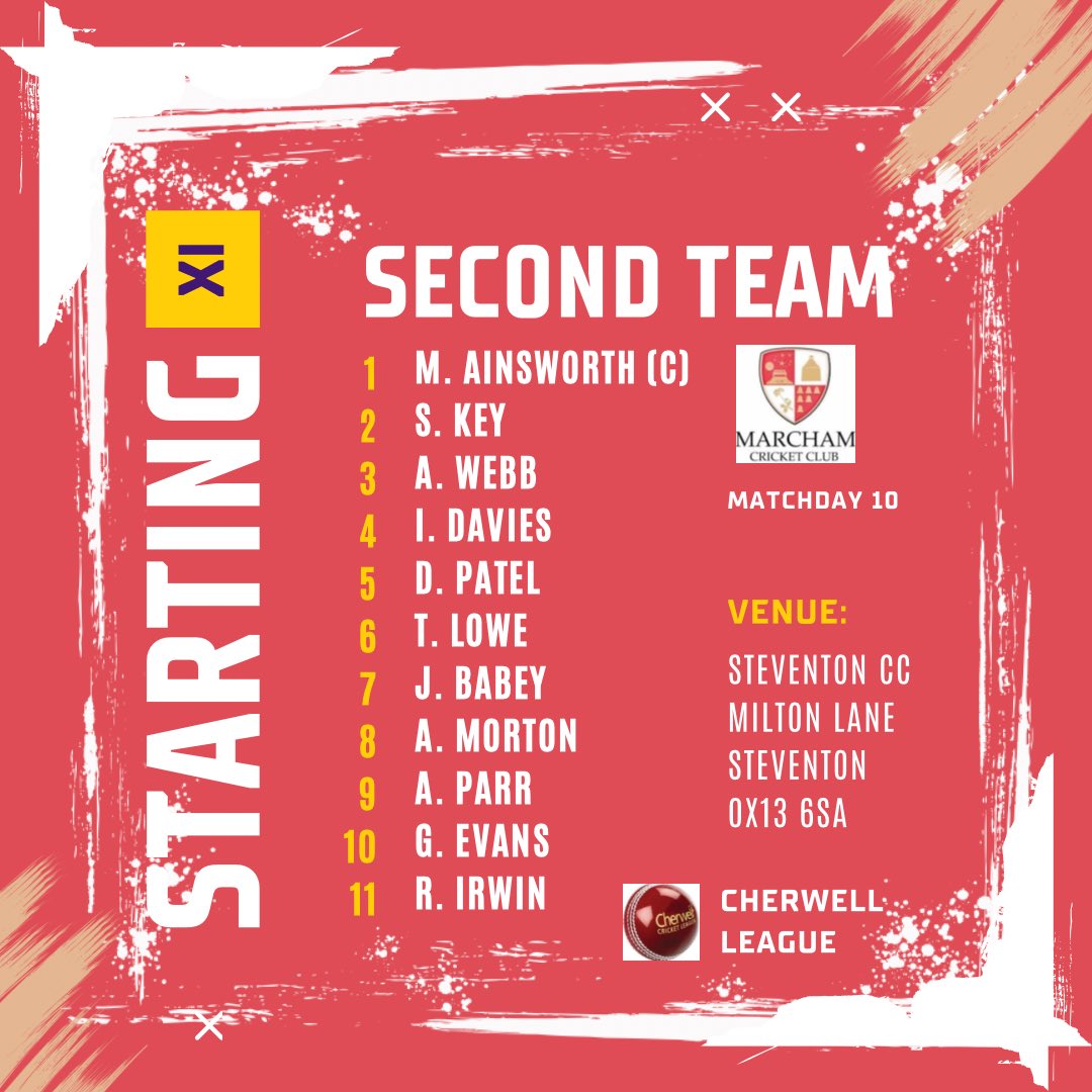 Marcham CC tweet media