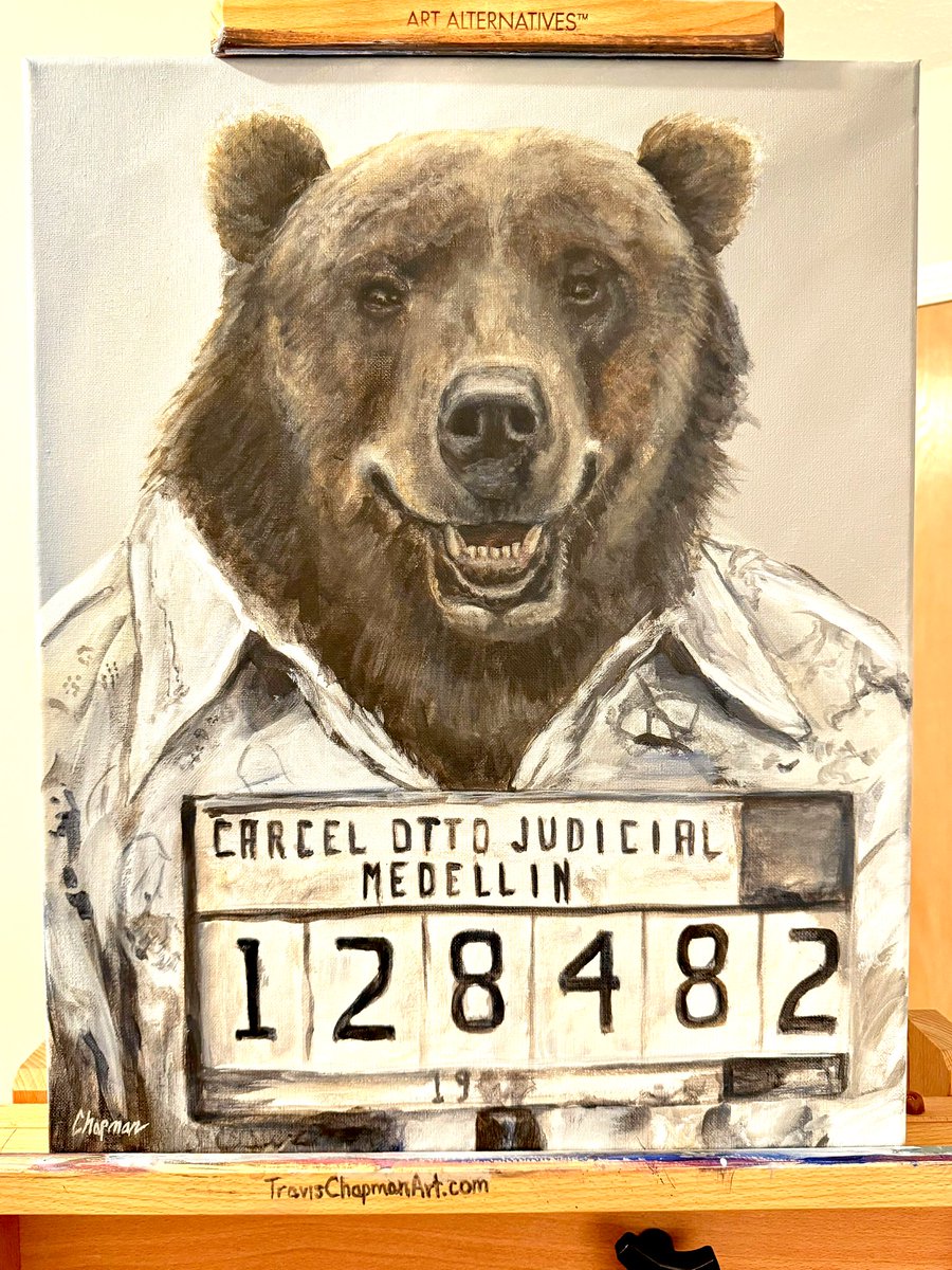 I Painted Pablo Escobear.