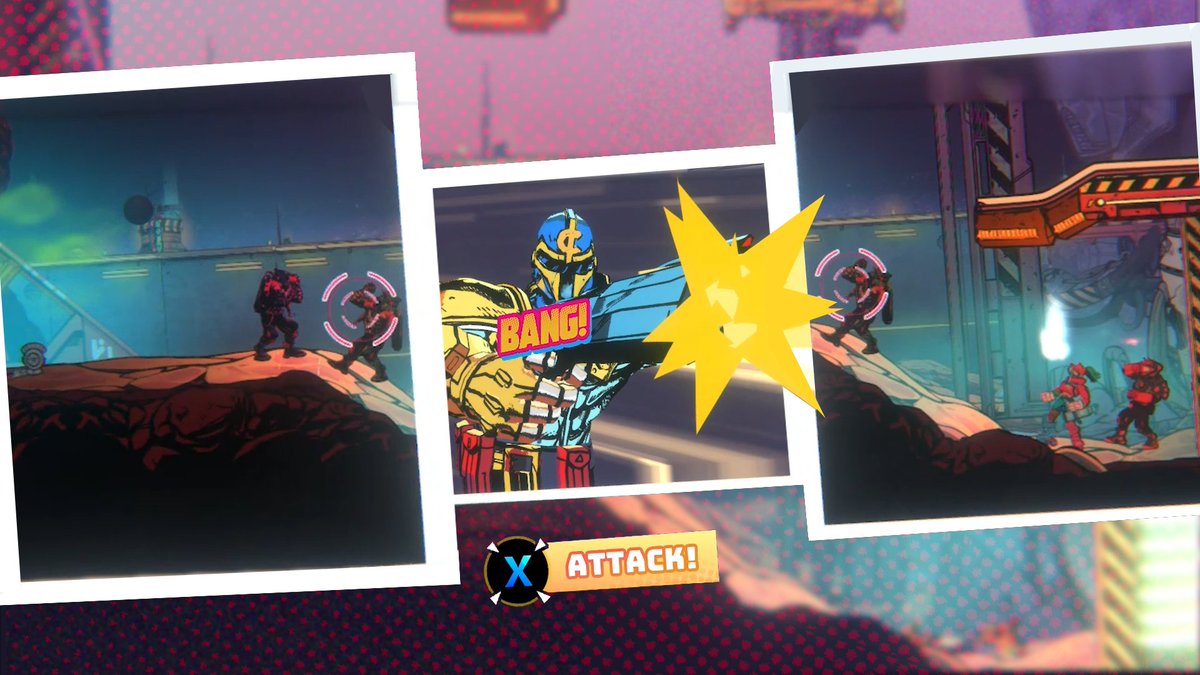 Hello #ScreenshotSaturday!

At Outsider, our aim is to combine the design language of comicbooks with the immersion of gameplay.

In other words... we love comics and games and mashing them up!