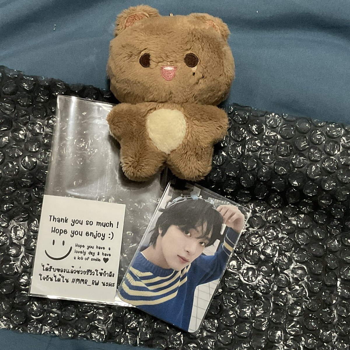 แพ็คมาดีมากๆเลย ขอบคุณสำหรับกิจกรรมนะค้าบบ🐻🤎 
 #MMR_RW