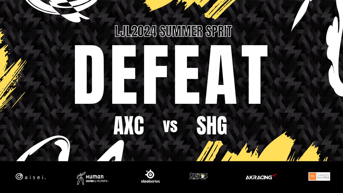 AXIZ_gg's tweet photo. ◤#LJL2024 SUMMER SPLIT ◢
敗北
🆚 @esports_hawks
本日は勝ち点を獲れませんでした。
明日のレギュラーシーズン最終日は、必ず勝ち点3を奪取し3位への望みを繋げます!
いつもの応援ありがとうございます!
次回はBCT戦です!
#AXIZCREST #AXCWIN #LJL2024 https://t.co/52WU9W4OyZ
