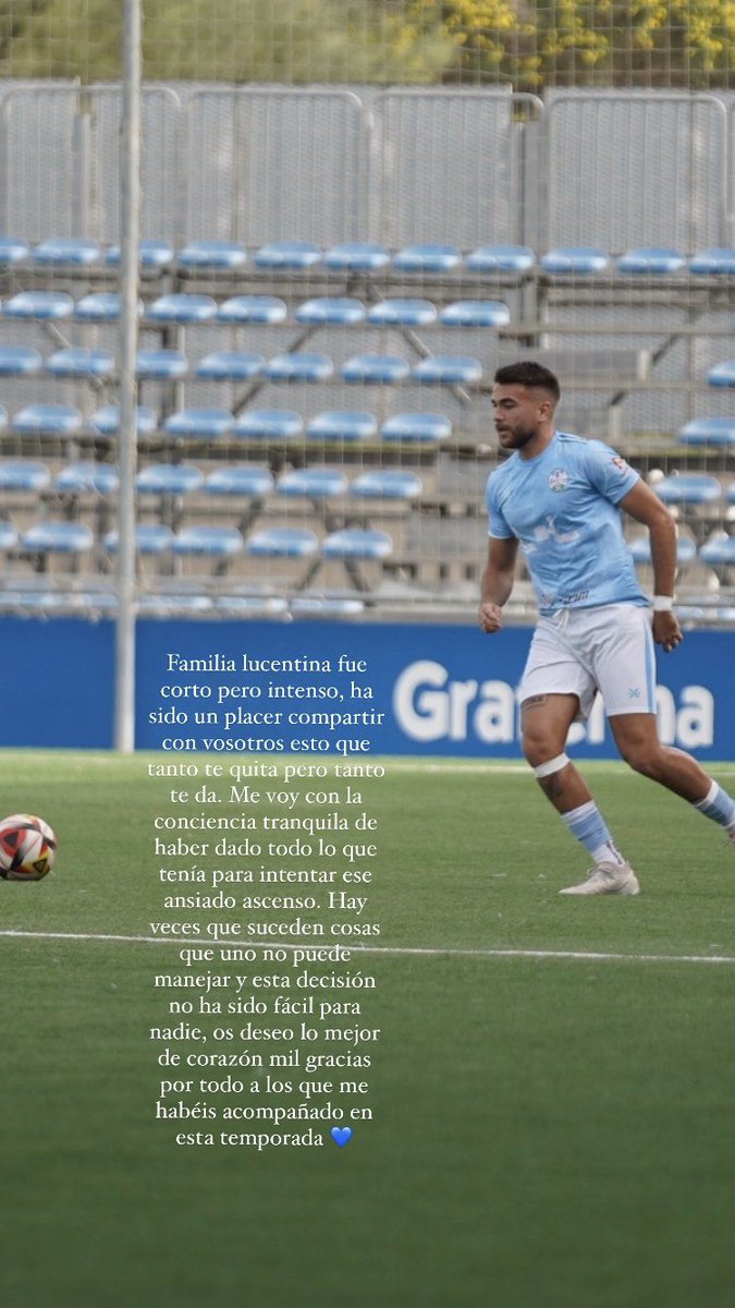 Gracias por todo 💙 <a href="/ciudaddelucena/">C.D Ciudad de Lucena</a>