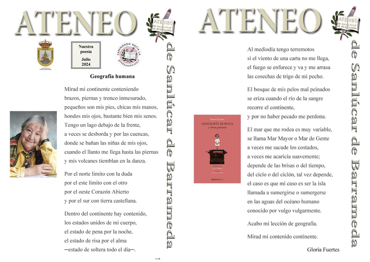 La poesía de julio: