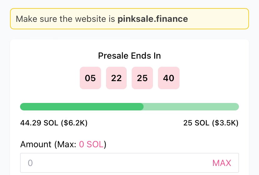 🔥 Unbelievable start to the presale, $CHADS We've already surpassed our soft cap within the first 24 hours!

Get ready for an action-packed week of promotion. Don't miss out on the chance to join us and become a true CHAD! 🚀 (Presale link below)

pinksale.finance/solana/launchp…