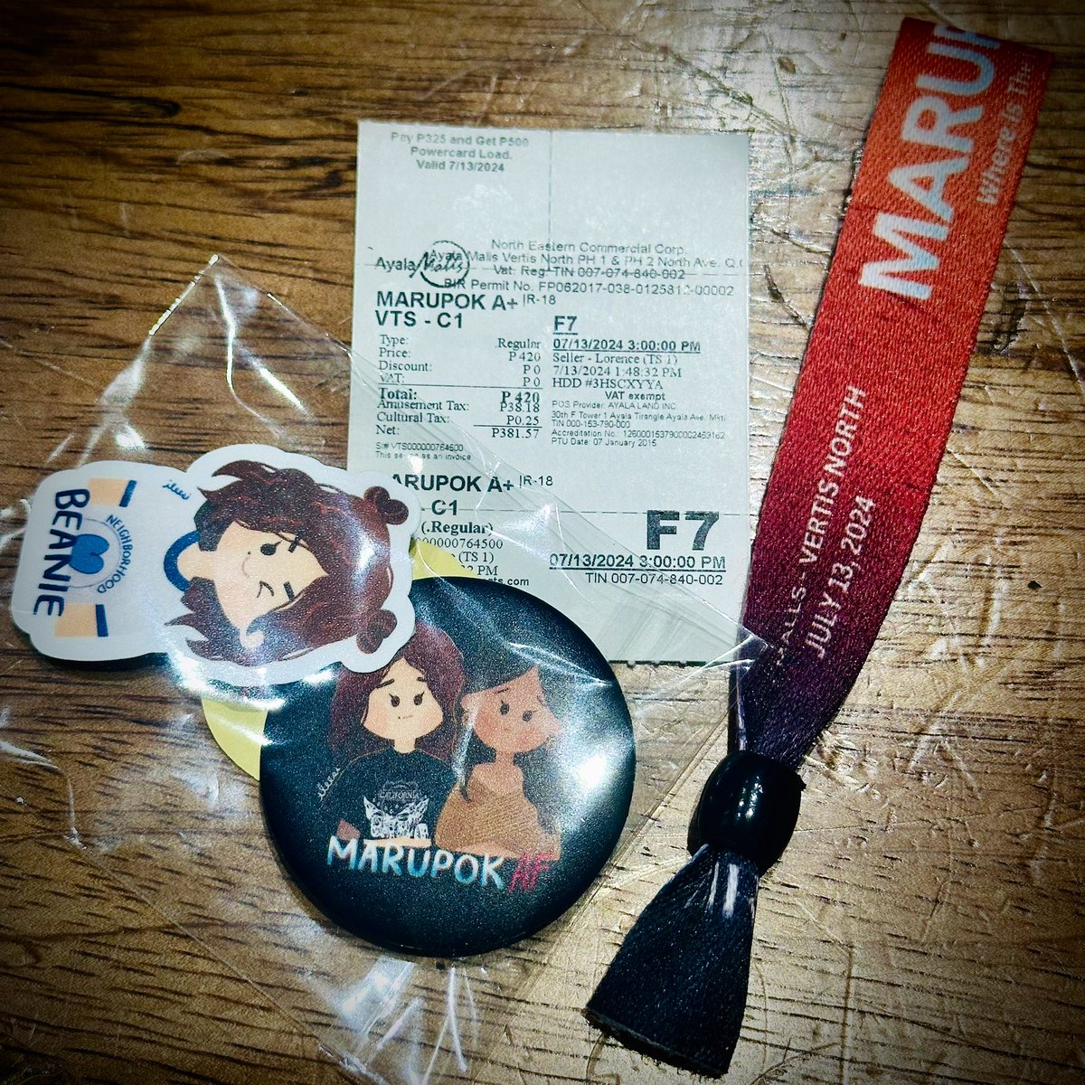 Thank you for inviting us <a href="/Mariestellersss/">Mariestellers OFC ⭐</a> on your Marupok AF blockscreening. We enjoyed the movie. It was a straightforward but solid portrayal of that viral Twitter thread. It's twisted and quite offensive which served its purpose given Beanie's sociopathic character.