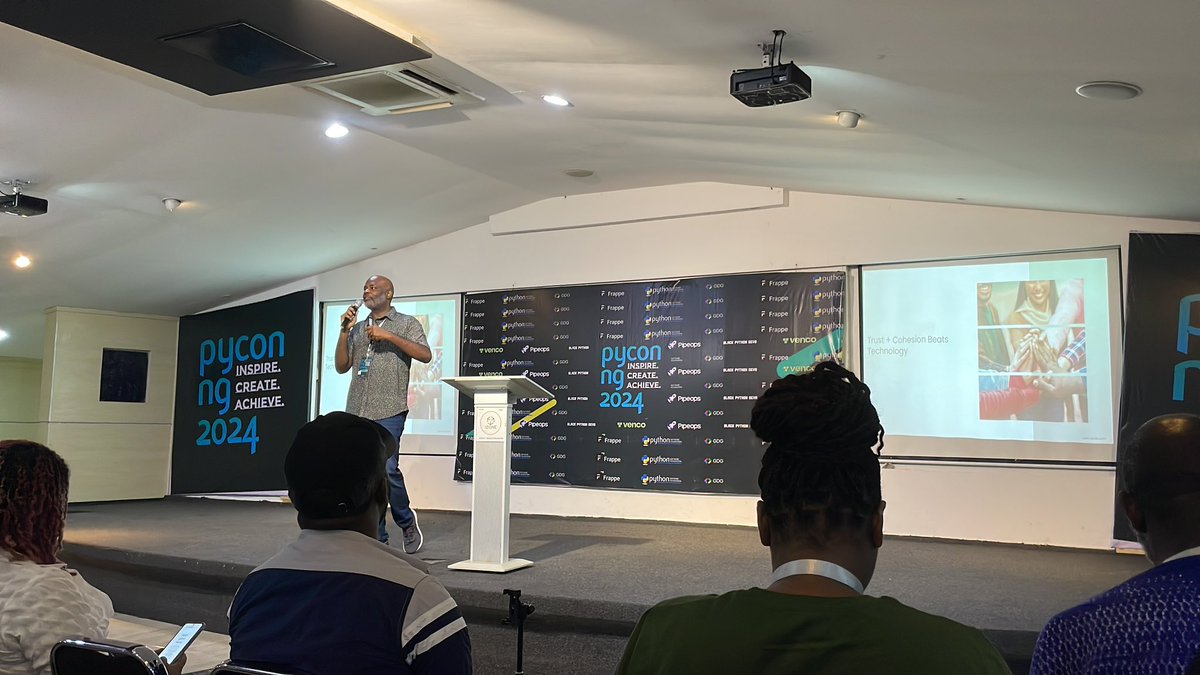 Kafui Alordo (@kafui4k) on Twitter photo Dike Kalu on From Coders to Co-Problem Solvers: How AI is Redefining Developer and Business Leader Dynamics <a href="/PythonNigeria/">Python Nigeria #PyConNG2025</a>
#PyConNg2024
#PythonNigeria2024
#PyConNigeria2024 Dike Kalu on From Coders to Co-Problem Solvers: How AI is Redefining Developer and Business Leader Dynamics <a href="/PythonNigeria/">Python Nigeria #PyConNG2025</a>
#PyConNg2024
#PythonNigeria2024
#PyConNigeria2024