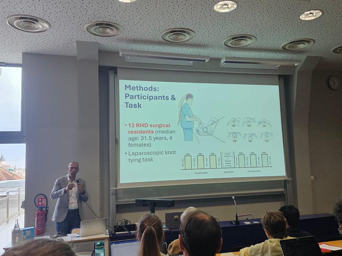 Hemel N. Modi (@modihemel) on Twitter photo Honoured to have the opportunity to present our work on mental rehearsal and brain activation in #surgery at the #neuroergonomics conference in Bordeaux. Was great to hear about all the fascinating work in this space and catch up with old friends! <a href="/NeuroergoConf/">Neuroergonomics Conference</a> <a href="/ImperialSandC/">Surgery and Cancer</a> Honoured to have the opportunity to present our work on mental rehearsal and brain activation in #surgery at the #neuroergonomics conference in Bordeaux. Was great to hear about all the fascinating work in this space and catch up with old friends! <a href="/NeuroergoConf/">Neuroergonomics Conference</a> <a href="/ImperialSandC/">Surgery and Cancer</a>