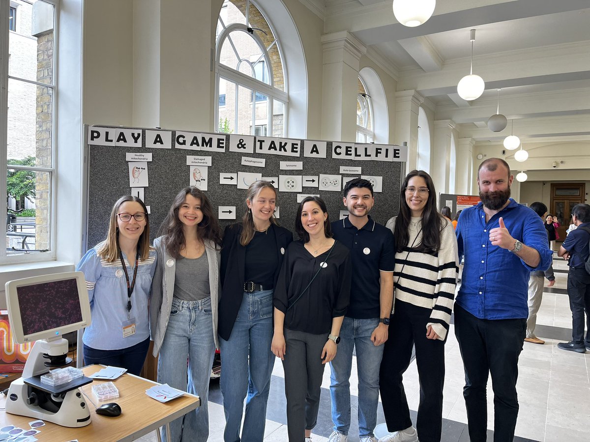 hpf_lab_ucl's tweet photo. Do you like science? Do you want to know more about Parkinson’s? Come join us at the stand number 3 “the power house of the cell” to take a nice cellfie and play some games! 

Location: Cloisters at UCL Bloomsbury campus 

#ARUKOpenDay https://t.co/5uR6vRNwl4