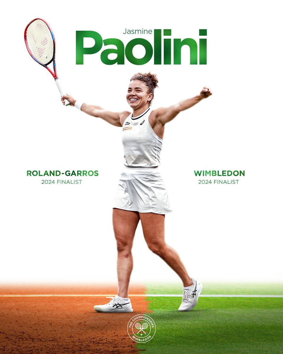 Paolini è la prima donna italiana a raggiungere la finale di Wimbledon ed una delle poche ad essere riuscita ad essere in finale nello stesso anno al Roland Garros e Wimbledon per l’appunto.
Ma niente trasmissione in chiaro nemmeno questa volta.

Quando aggiorniamo questa lista