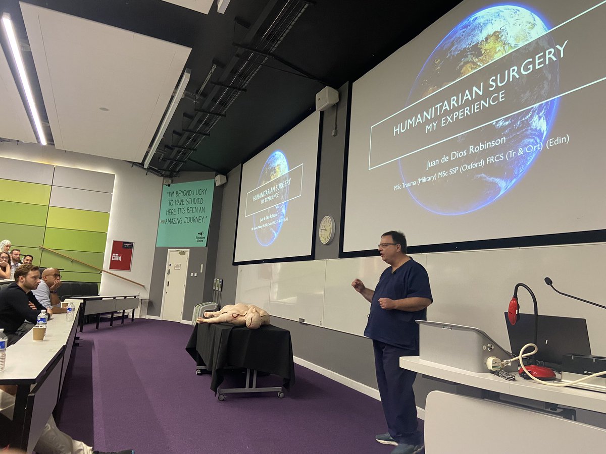 Juan de Dios Robinson shares his experiences of humanitarian surgery in a career spanning from Mexico City to Northeast Scotland 

#TDNFConference