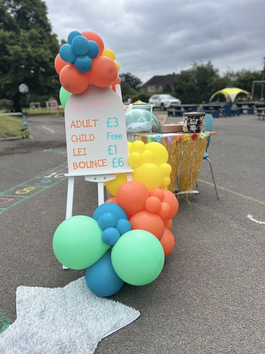 FOS_BHPS's tweet photo. Nearly ready for you! 🏖️

See you at the beach party @busheyheathjm! 

12-3pm today - tickets available on the door if you haven’t pre-booked!

@MrHironsBH @E_TeamBH @MrsTaylorBH https://t.co/frZNDgiC96
