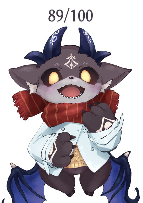 89/100 #でびるさまにささげるえ #VTuberイラスト100日チャレンジ