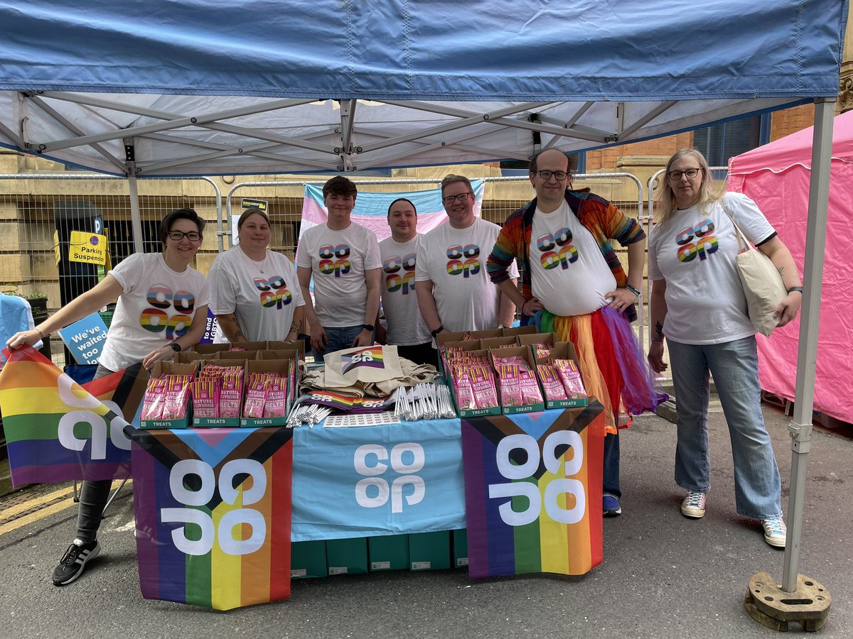 CoopRespectLGBT's tweet photo. We’re at @SparkleWeekend this weekend! If you’re in Manchester come and pop down and say hi! https://t.co/AGZhyeUbmq