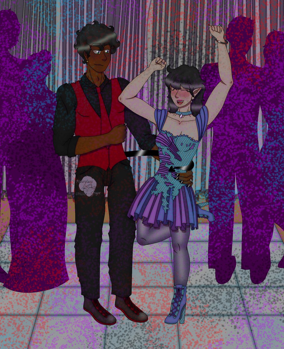 Hourglass_Grape's tweet photo. Wedding Reception 🖤❤️🩵💜
#drawing #creation #oc #originalcharacter #ocdrawing #cuteoc #demon #devil #elf #demonoc #deviloc #elfoc #ocdemon #ocdevil #ocelf #cute #mythology #mythical #mythological #triplet #sister #marriage #wedding #bride #groom #weddingreception https://t.co/mrr03atQl2