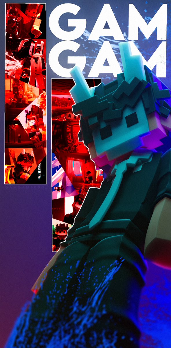 GAMGAM5000_'s tweet image. silly goofy aa render #3d #minecraft #art #3dart #mc