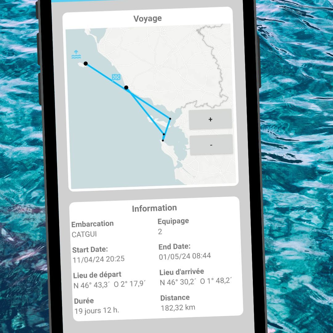 🔥 NEW  Le carnet de bord !
🌊 Votre carnet de bord répertorie toutes vos sorties en mer !
🔹 Aperçu de votre historique de navigation beaucoup + précis incluant 1 fiche de bord avec la durée du voyage, le nbre de personnes, la distance parcourue

📲   buff.ly/3m35w9e