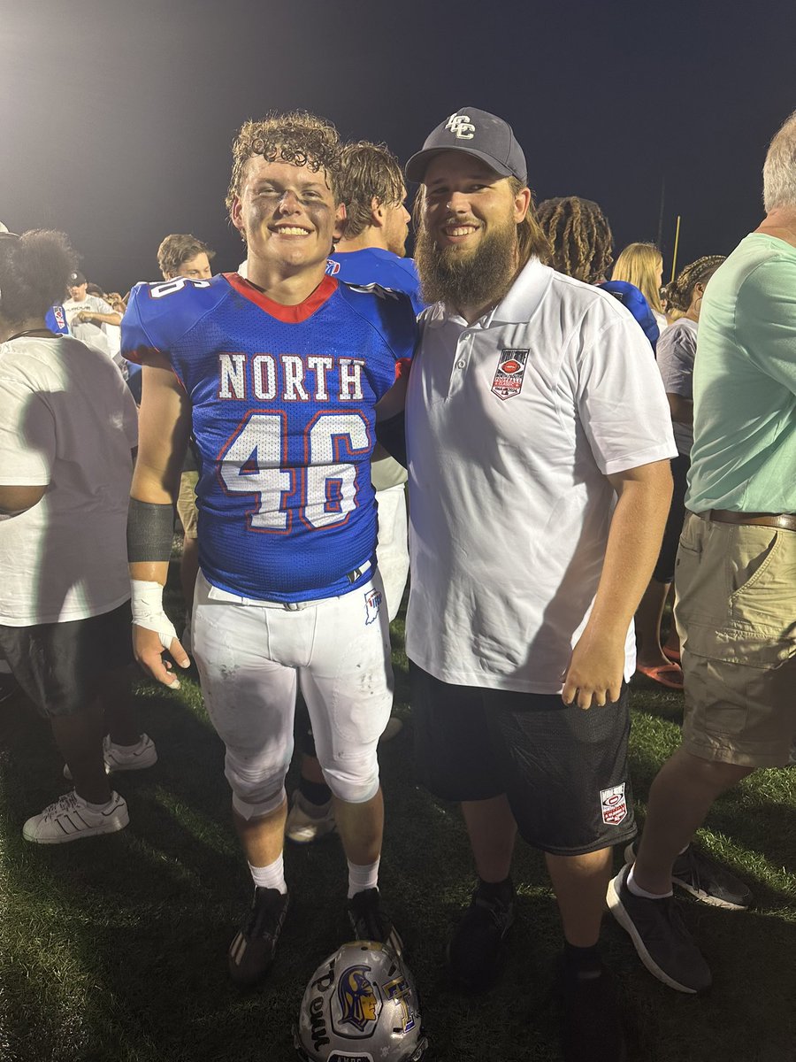 We had ✌️ North All Stars tonight!! Congrats to Brinn Robbins and Coach Gavin Breyfogle! #AMDG #FightOn