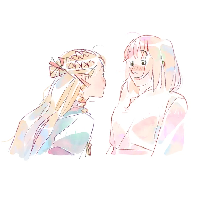 thread of assorted farcille figure drawings #dungeonmeshi