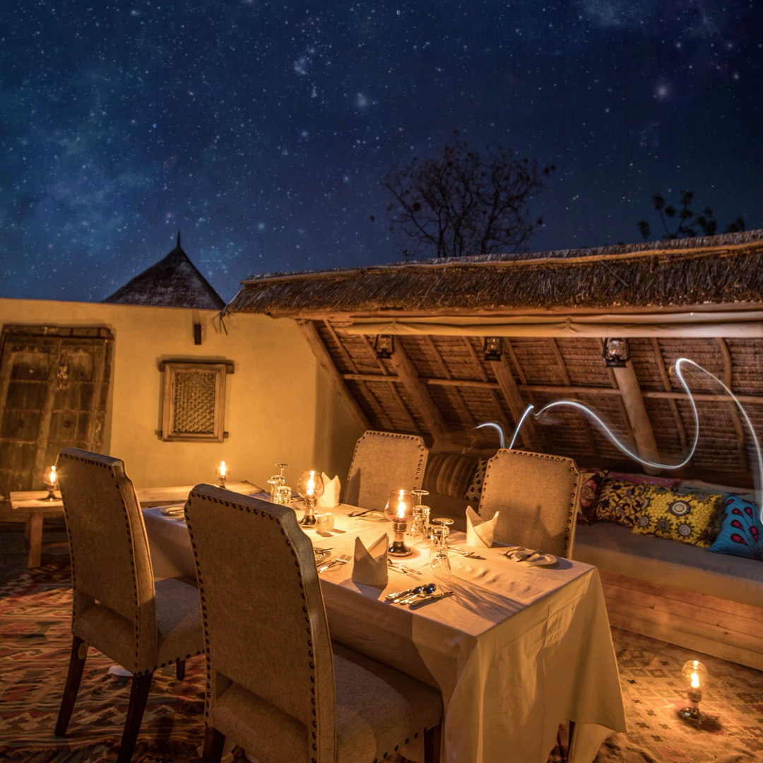 Imagine a romantic candlelit dinner beneath the Milky Way or a fine dining experience on our stargazing terrace. Let the magic of the African night unfold as you savour exquisite cuisine and breathtaking celestial views.

virginlimitededition.com/finch-hattons/

📷: Soul Focus Media

#Tsavo