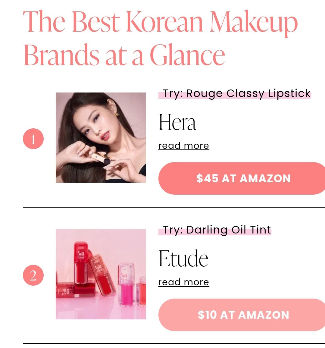 NEWSJENNlE's tweet photo. 📝 240713 AmorePacific's Hera Becomes 'Number One' K-Beauty Brand in the U.S. #JENNIE

AmorePacific's Hera has been named the number one K-beauty brand in the U.S. by fashion and beauty magazine PureWow. The brand received high praise for its makeup products, particularly the 'Glow Lasting Foundation' and 'Rouge Holic,' noted for their excellent texture and long-lasting effects.

This recognition comes from an analysis of reviews on Reddit and Google Trends. As a result, AmorePacific plans to focus on expanding Hera's presence in the U.S. market, aiming to increase its non-China overseas sales.

AmorePacific's sales in North America have already grown from 8% to 14%, indicating a promising future for the brand.
🔗https://t.co/md9QN2uL55
🔗https://t.co/RP7pYCrfc3