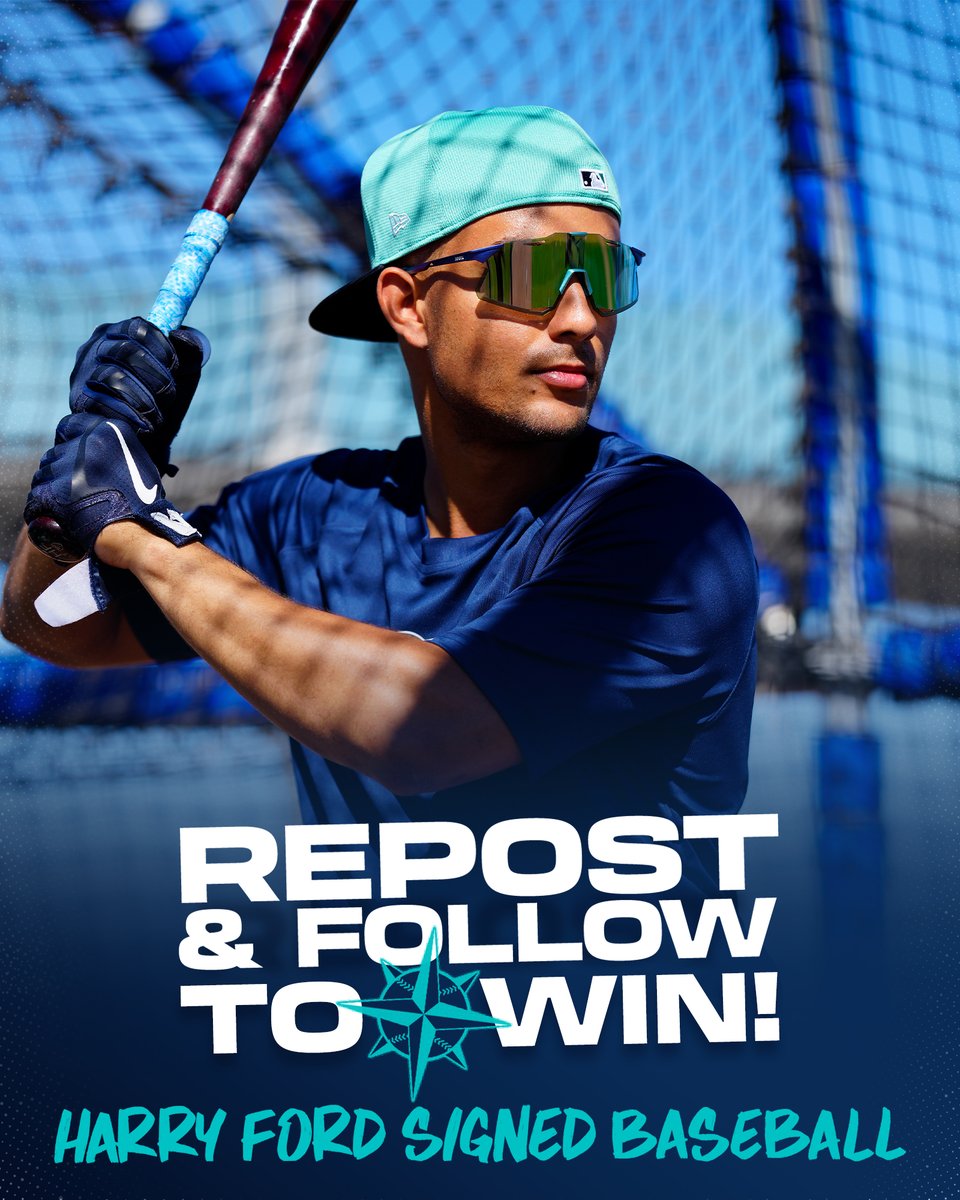 Mariners Player Development (@msplayerdev) on Twitter photo ⚾ REPOST & FOLLOW TO WIN ⚾
<a href="/harry_ford/">Harry Ford</a> is set to make his second-straight appearance in the #FuturesGame and we’re giving away a signed baseball! Just make sure you’re following us and hit that repost button for a chance to win. #TridentsUp ⚾ REPOST & FOLLOW TO WIN ⚾
<a href="/harry_ford/">Harry Ford</a> is set to make his second-straight appearance in the #FuturesGame and we’re giving away a signed baseball! Just make sure you’re following us and hit that repost button for a chance to win. #TridentsUp