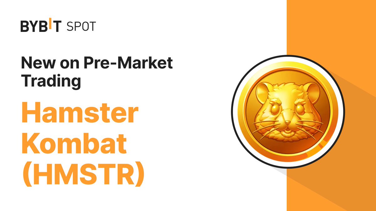 Bybit_Official's tweet photo. 🚀 Don't miss out on the $HMSTR Pre-Market that is now Open with @hamster_kombat 

Secure your purchase/sale price for $HMSTR now!
 
💫 Check it out: https://t.co/osvZtkl2oJ
🌐 Learn More: https://t.co/hhfeaZr9Em

#PreMarketTrading #BybitTrading https://t.co/6IoygVYpkZ