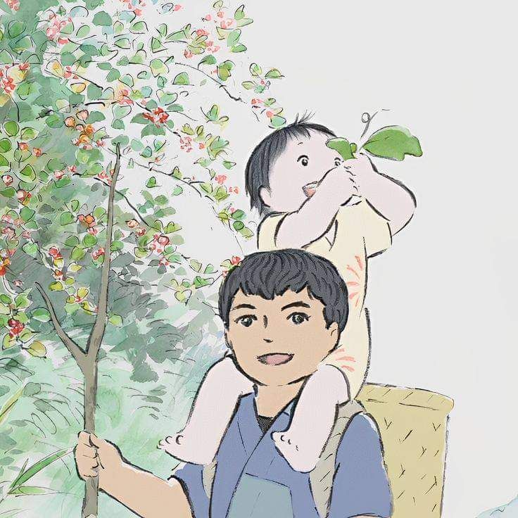anime_'s tweet photo. The Tale of the Princess Kaguya (2013) https://t.co/R4EXT2mxQf