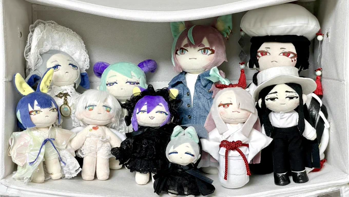 小こい死神くんぬい出来た〜 小ささに挑戦した #自作ぬい #創作