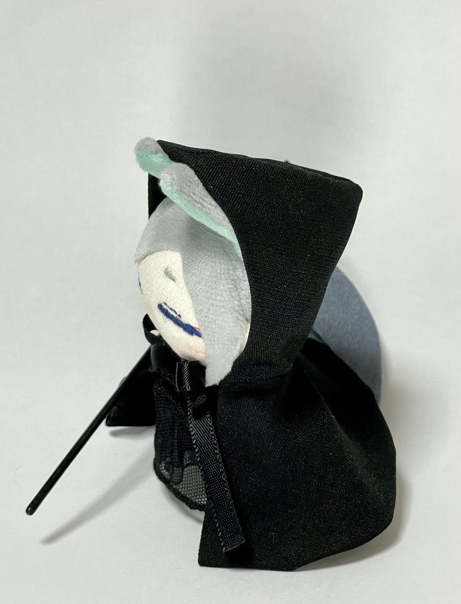 「小こい死神くんぬい出来た〜 小ささに挑戦した #自作ぬい #創作」|宵のイラスト
