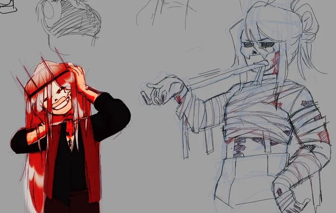 // Eye strain in the first picturei am obsessed with a stupid ass skeleton 