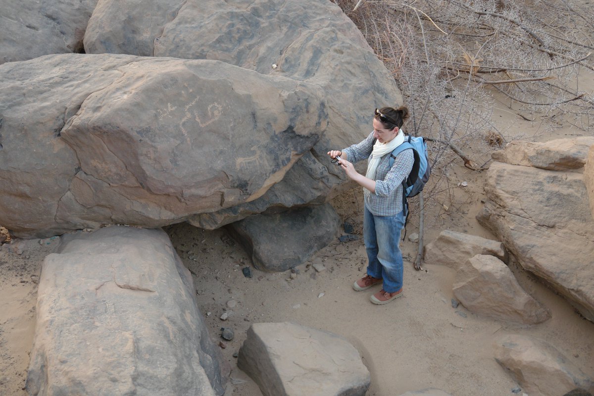 “Images of humans and wild and domesticated animals tell an intricate story of interactions and survivorship.”

Dr Kozieradzka-Ogunmakin <a href="/UniofExeter/">University of Exeter</a>, on researching Sabu-Jaddi rock art in Sudan, which features 1600 drawings from a period spanning 6000 years.